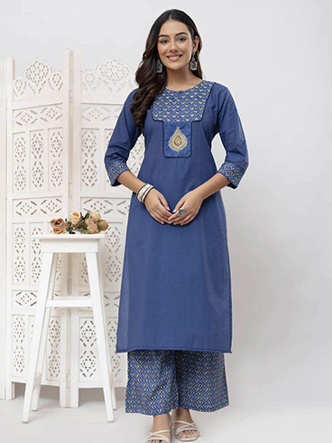 Cotton Kurti With Plazo Trader, Supplier & Wholesaler in West Bengal, Bihar, Assam & India