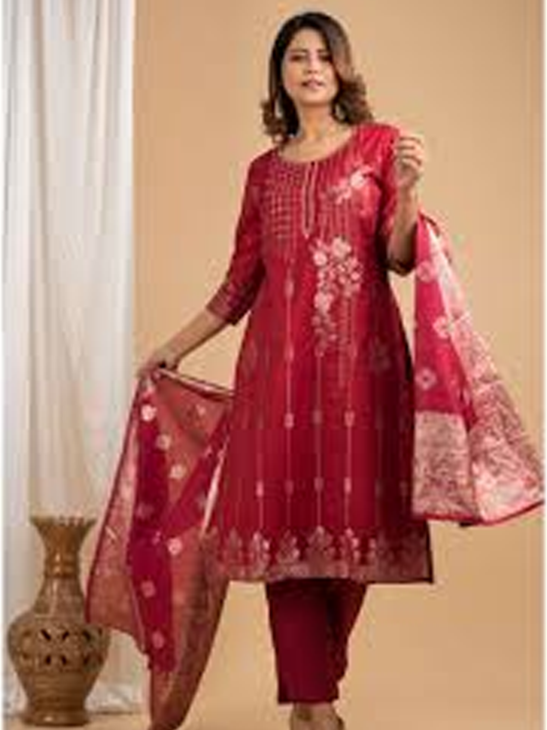 Best Rayon 3 Pcs Set Trader, Supplier & Wholesaler in West Bengal, Bihar, Assam & India